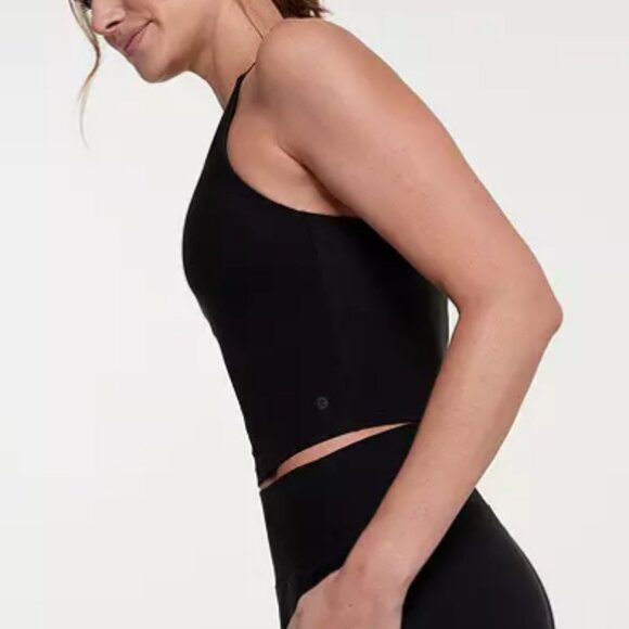 CALIA Women's LustraLux Cross Back Crop Top - Picture 3 of 11